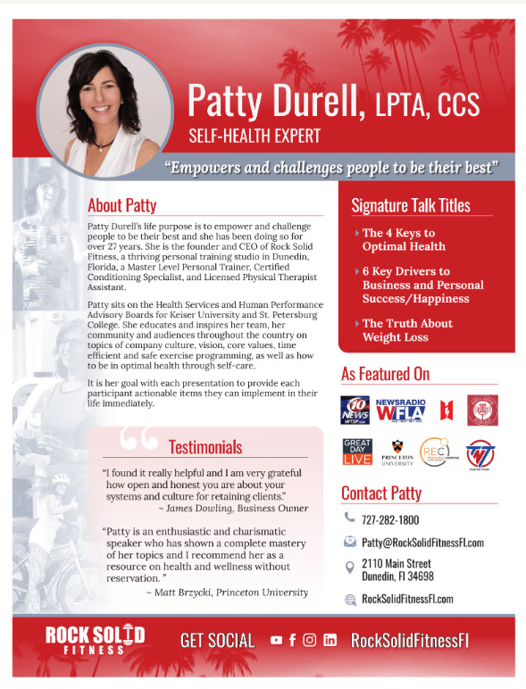 Hire Patty Durell as Your Next Speaker
